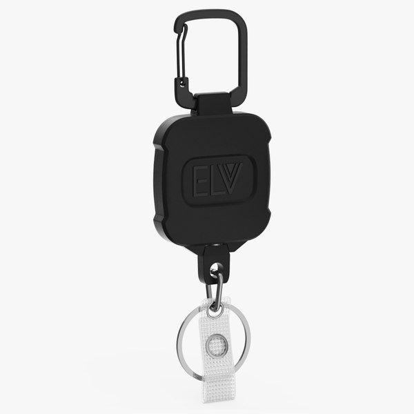  ELV Self Retractable ID Badge Holder Key Reel, Heavy