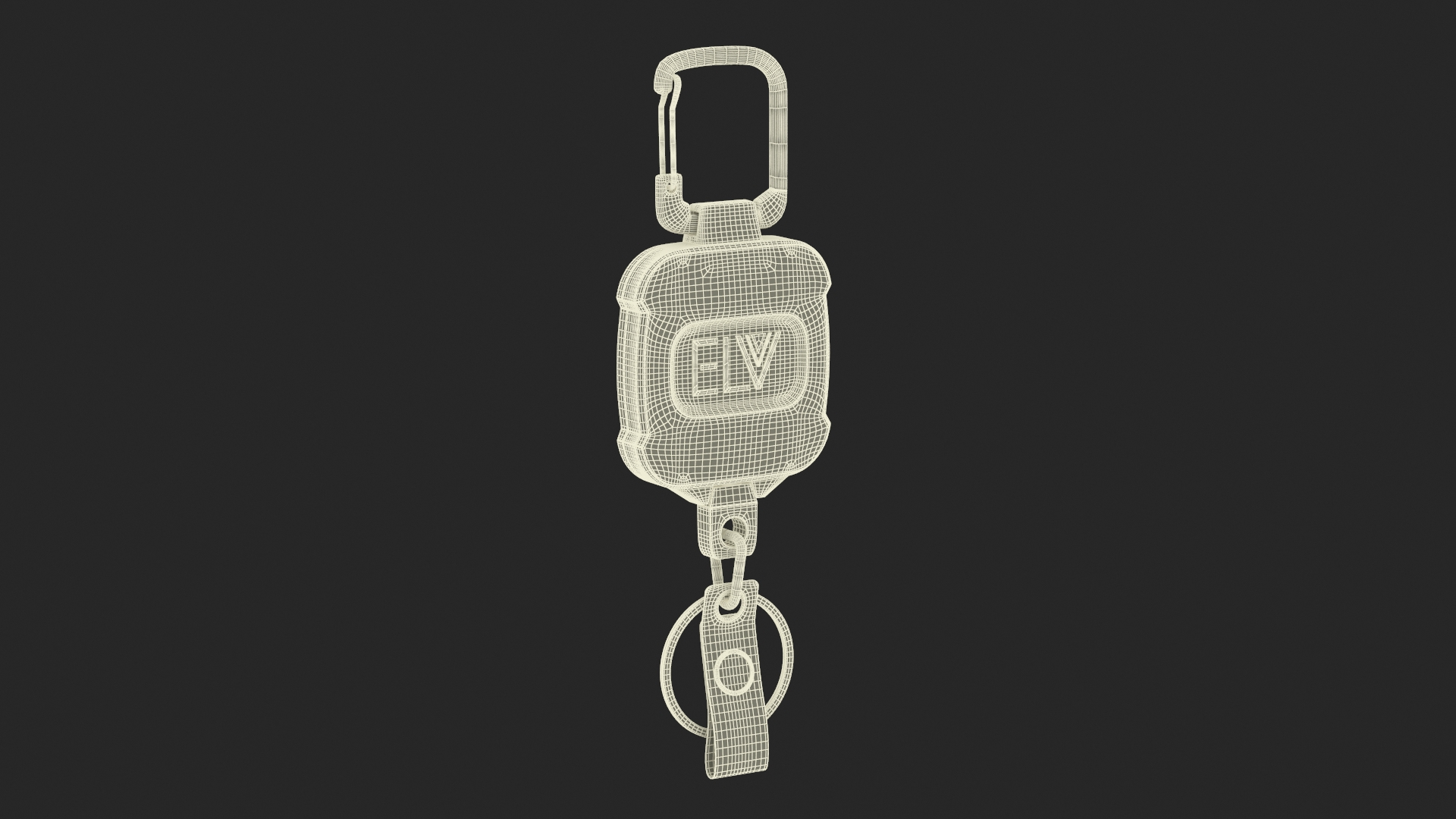 ELV Retractable ID Badge Holder