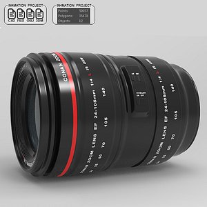 3D 24-105mm model