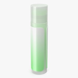 Lip Balm Green 3D model