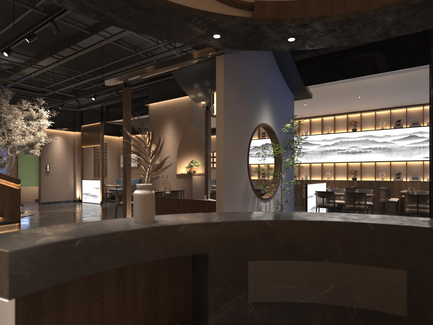 New Chinese Zen Style Restaurant Dining Interior 3D Model 3D model https://p.turbosquid.com/ts-thumb/K5/doRv0u/fO/chineserestaurant7/jpg/1792933336/1920x1080/fit_q87/d5b48ca1017f17c7feec621dc0374d40bbc36829/chineserestaurant7.jpg