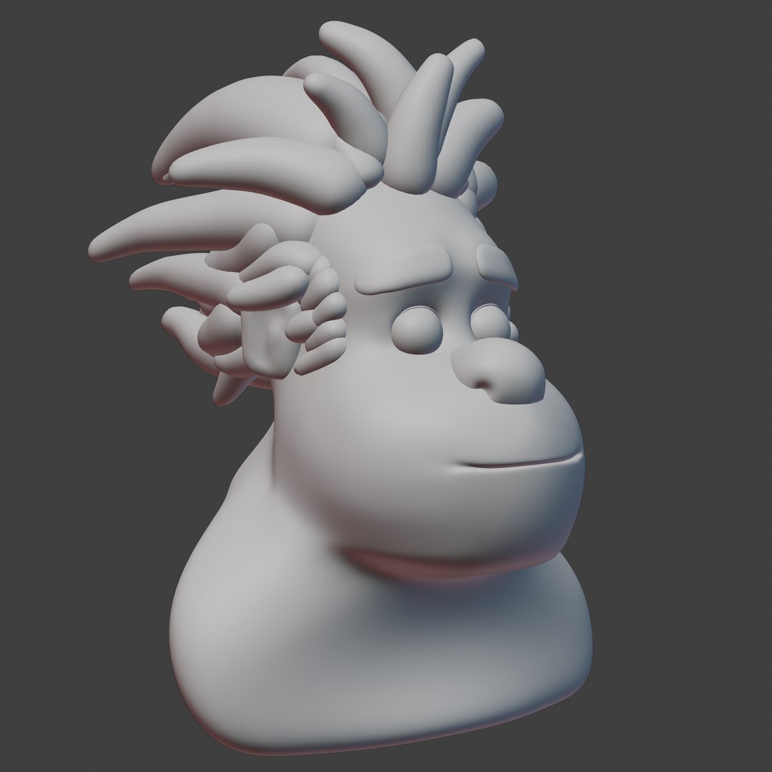 Wreck Ralph Head 3D Model - TurboSquid 1403299