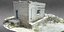 Old Abandoned White Brick House