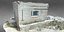 Old Abandoned White Brick House