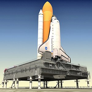 NASA Space Shuttle with MLP