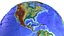 Earth Shaded Natural Globe