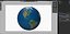 Earth Shaded Natural Globe