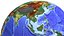 Earth Shaded Natural Globe