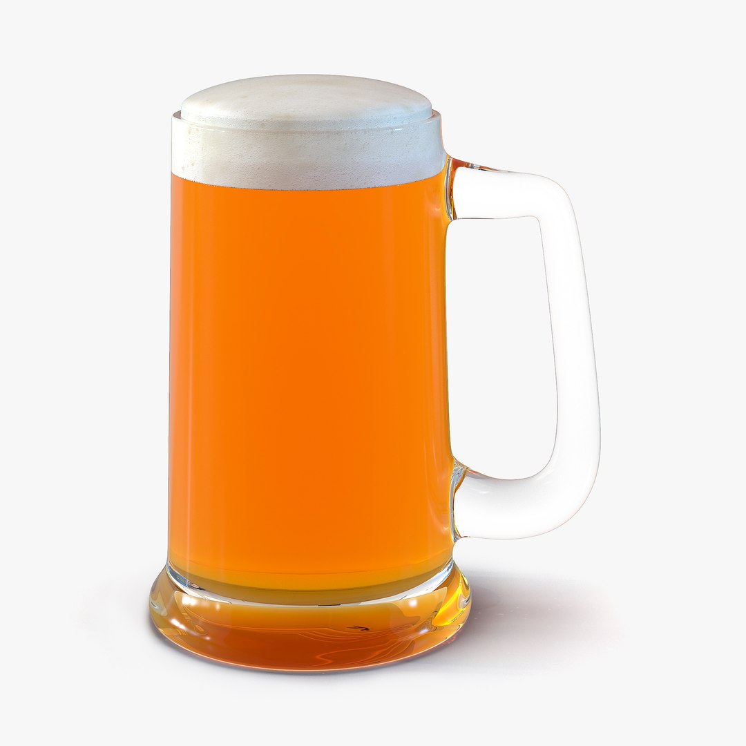 Beer Mug 3D Model preview