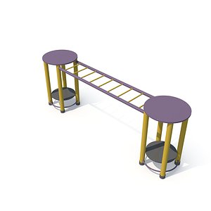 3D sports track equipment parkour