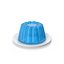 Blue Jelly In Plate