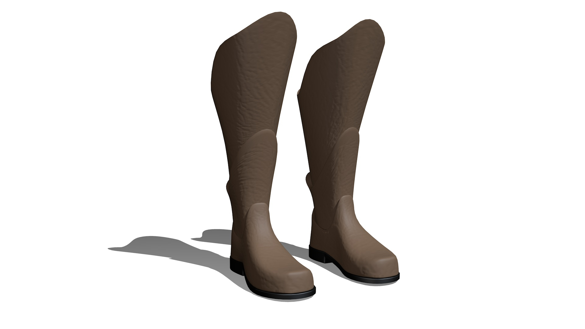 Footwear Fashion Boots Model - TurboSquid 1700861