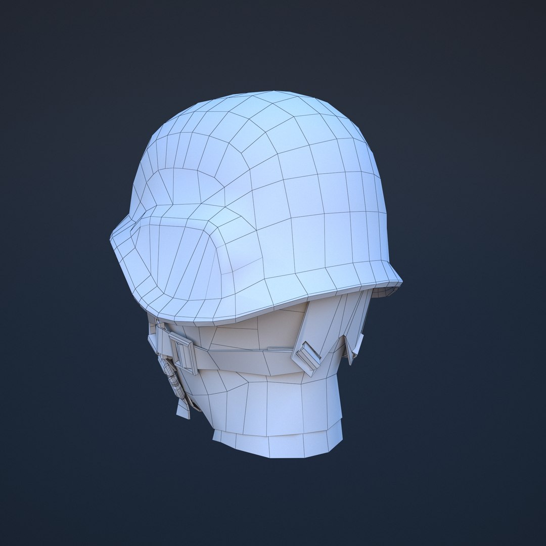3D Soldier Helmet Model - TurboSquid 1212684