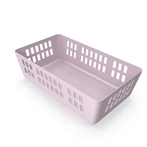plastic basket 3D model