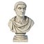 Constantine emperor bust