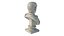 Constantine emperor bust