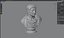 Constantine emperor bust