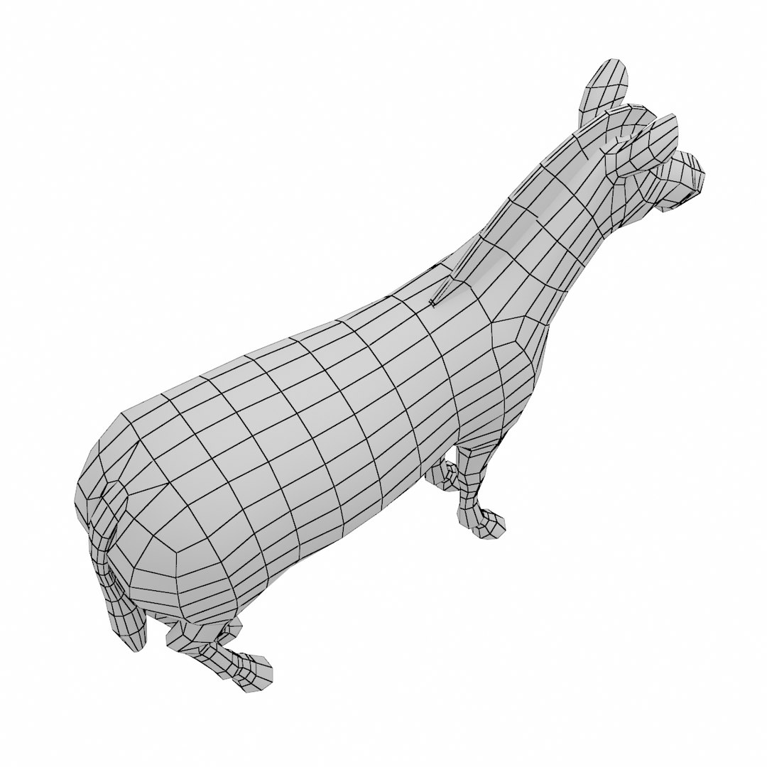 Mesh zebra animal anatomy 3D model TurboSquid 1247697