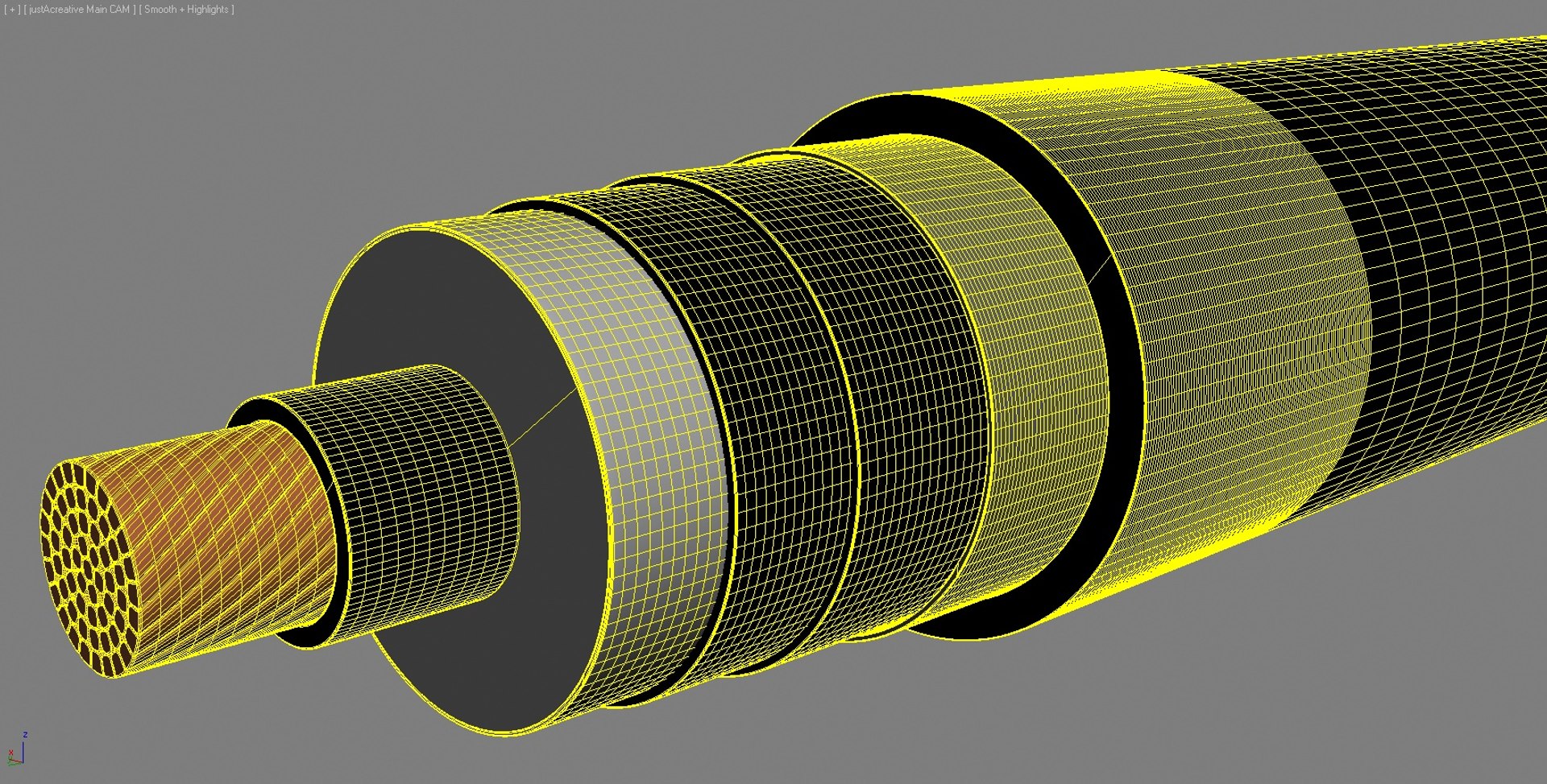 Electrical Cables Voltage Lead 3d Model