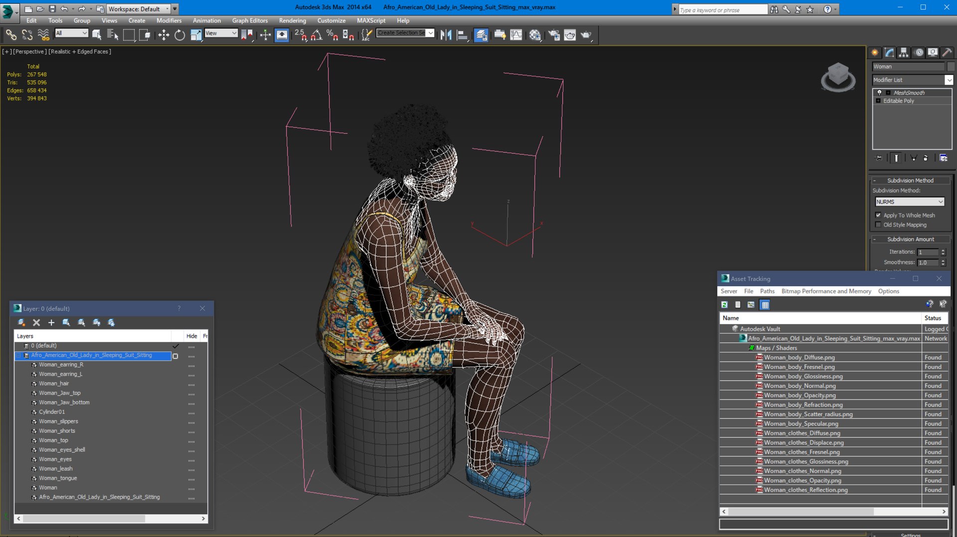 Afro American Old Lady in Sleeping Suit Sitting 3D https://p.turbosquid.com/ts-thumb/K6/LTZW8x/Gy/afroamericanoldladyinsleepingsuitsittingvray3dmodel021/jpg/1670365651/1920x1080/fit_q87/cb70594c323fa86a9bb93e2681e09774804a87f0/afroamericanoldladyinsleepingsuitsittingvray3dmodel021.jpg