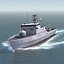 flyvefisken class patrol boat 3d model
