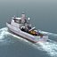 flyvefisken class patrol boat 3d model