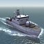 flyvefisken class patrol boat 3d model