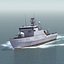 flyvefisken class patrol boat 3d model