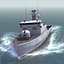 flyvefisken class patrol boat 3d model