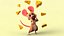 Pacote de roedores guerreiros - Hamster Esquilo Coelho Rato Rato - 58