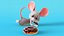 Pacote de roedores guerreiros - Hamster Esquilo Coelho Rato Rato - 58