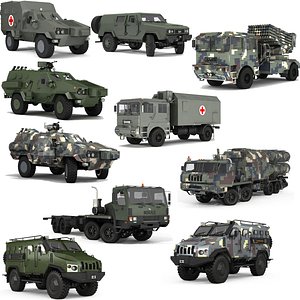 Ukrainian military vehicle