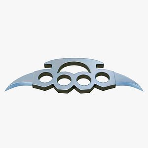 Bladed Brass Knuckles