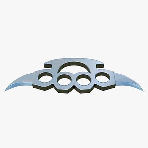 Bladed Brass Knuckles
