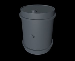 3d obj barrel gas