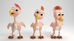 Cartoon chicken