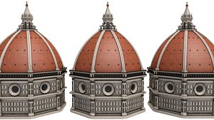 3D model Florence Cathedral