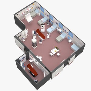 Medical Center 2 3D model