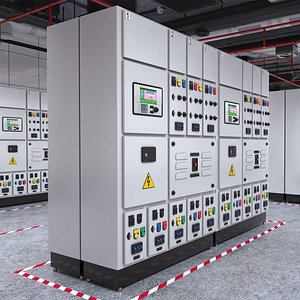 Power Distribution Room 3D