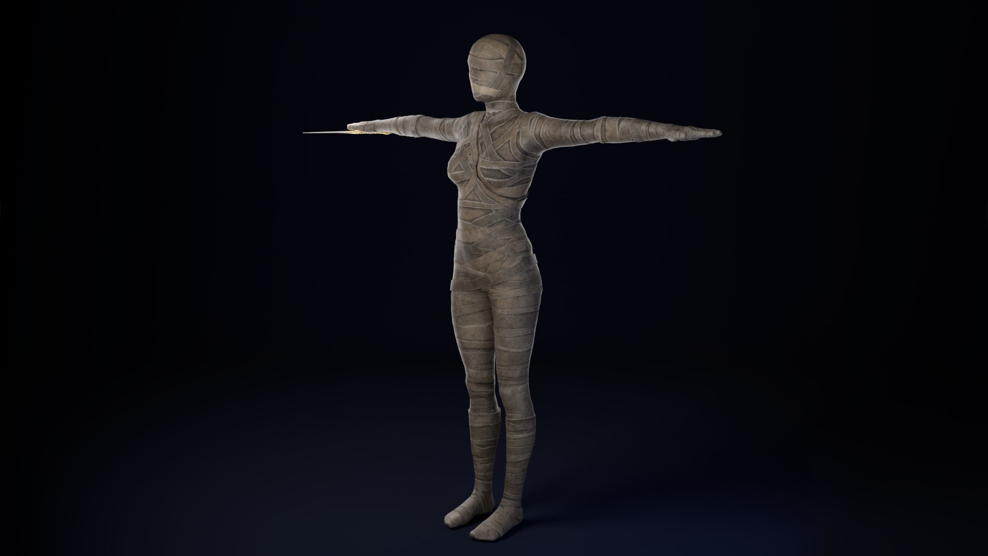 Mummy 3D Model - TurboSquid 2250012