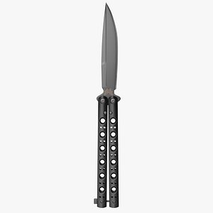 Balisong Butterfly Knife Black
