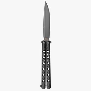 Balisong Butterfly Knife Black