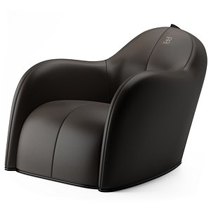3D armchair Noire by Bugatti Home model