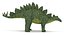 Stegosaurus 3D model