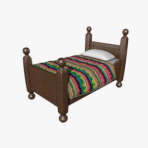 3D wooden children s cartoon model