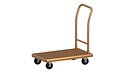 Flat Bed Self Assembly Copper Platform Trolley