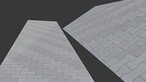 Paving Stone Road 3D Scan