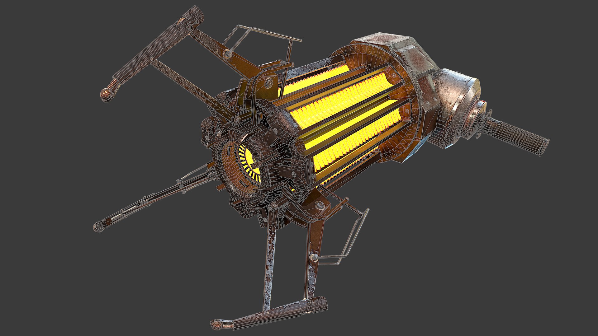 Gravity Gun Half Life 3d Turbosquid 1553796