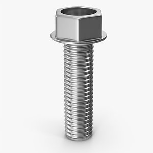 3D Internal Hex Head Bolt