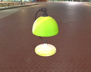 plastic lamp light 3D model